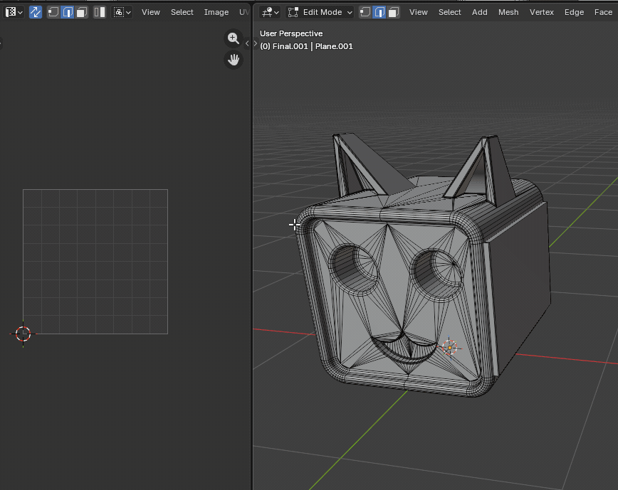 Auto Unwrap and Seam running Smart UV Project and marking the resulting UV island borders as seams in Blender