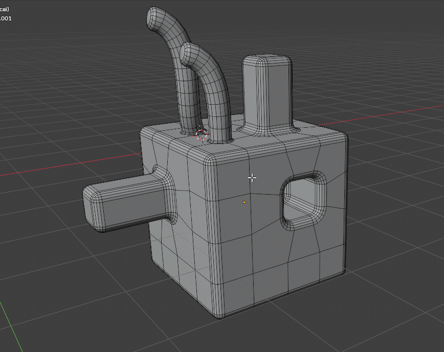 Tube Seam preview in Blender
